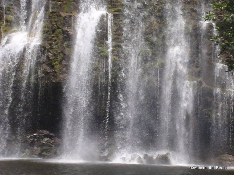 Llanos de Cortez Waterfall and Miravalles Volcano